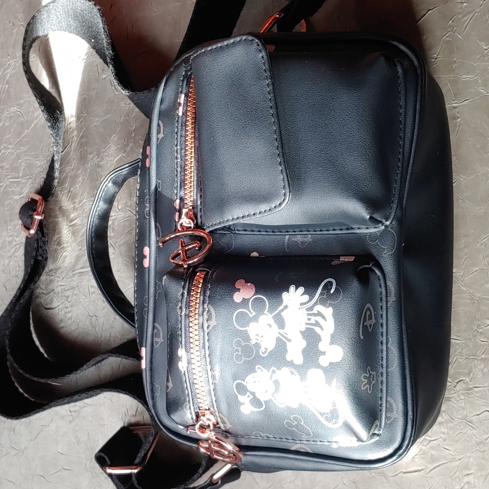 Disney rose gold hardware hand bag